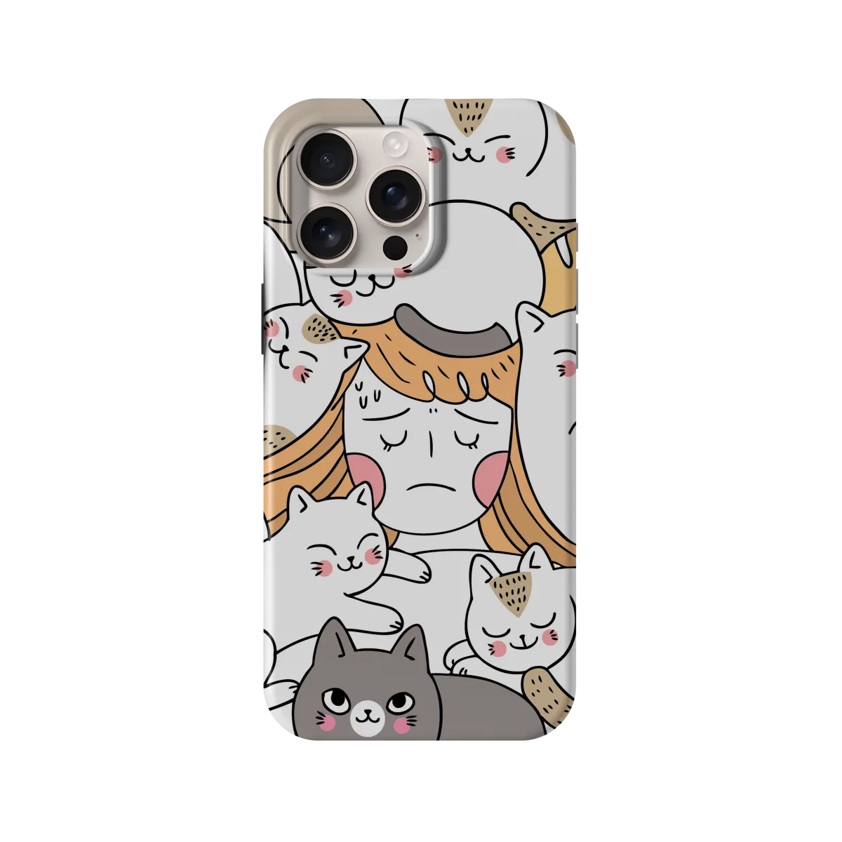 Sleeping with cats